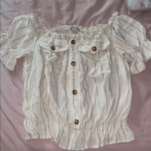 off the shoulder top